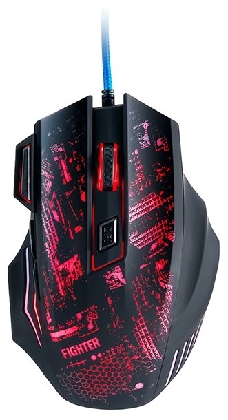 Мышь Qumo Fighter M38, Черный
Мышь Qumo Fighter M38, Черный