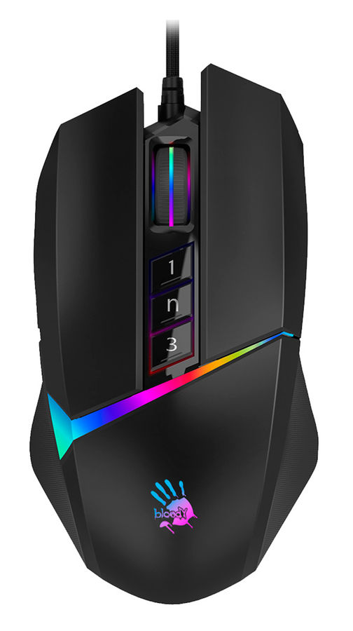 Мышь A4Tech Bloody W60 Pro, Черный
Мышь A4Tech Bloody W60 Pro, Черный