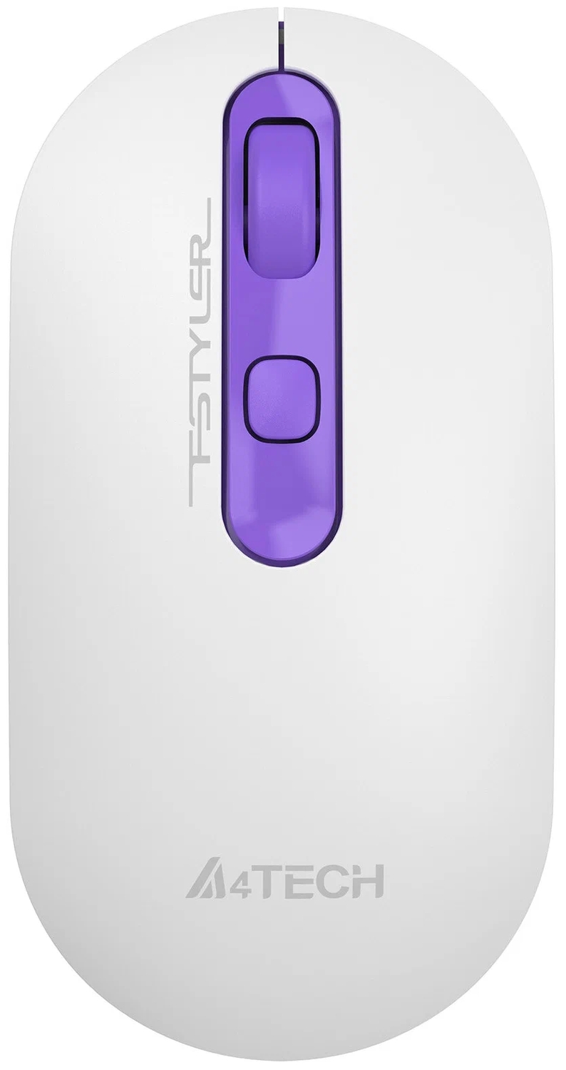 Мышь A4Tech Fstyler FG20S Tulip белый/фиолетовый
Мышь A4Tech Fstyler FG20S Tulip белый/фиолетовый