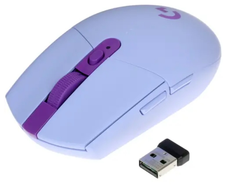 Мышь Logitech G305 Lightspeed Lilac (910-006022), Лиловый
Мышь Logitech G305 Lightspeed Lilac (910-006022), Лиловый