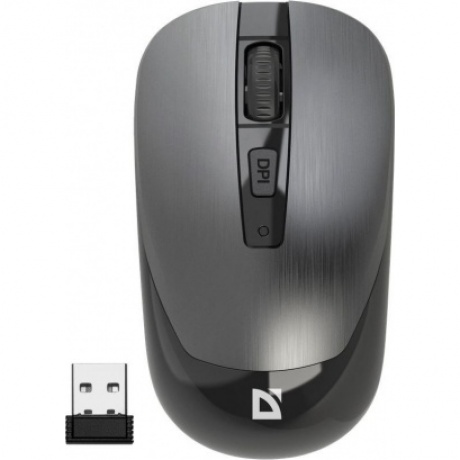 Мышь Defender WAVE MM-995 GREY (52993)
Мышь Defender WAVE MM-995 GREY (52993)