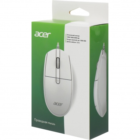Мышь Acer OMW401 (ZL.MCEEE.030) белый
Мышь Acer OMW401 (ZL.MCEEE.030) белый