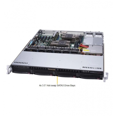 Серверная платформа Supermicro SYS-6019P-MTR
Серверная платформа Supermicro SYS-6019P-MTR