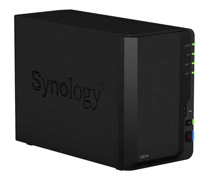 Сетевое хранилище NAS Synology DS218 USB3
Сетевое хранилище NAS Synology DS218 USB3