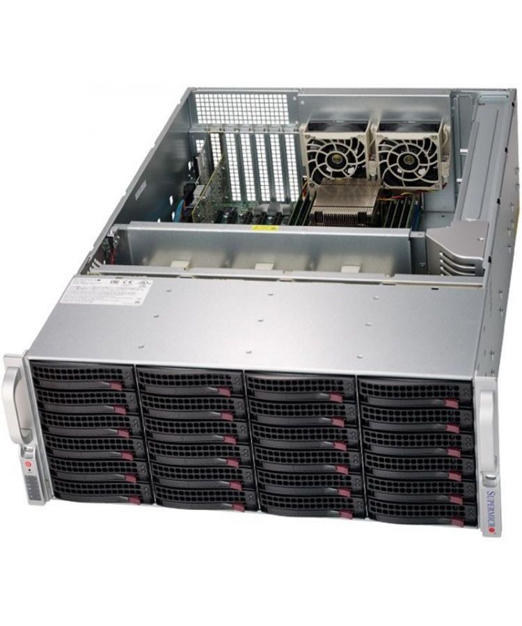 Серверная платформа Supermicro SSG-6049P-E1CR24L
Серверная платформа Supermicro SSG-6049P-E1CR24L