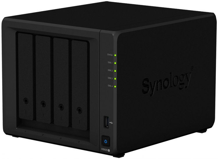 Сетевое хранилище Synology DS920+
Сетевое хранилище Synology DS920+