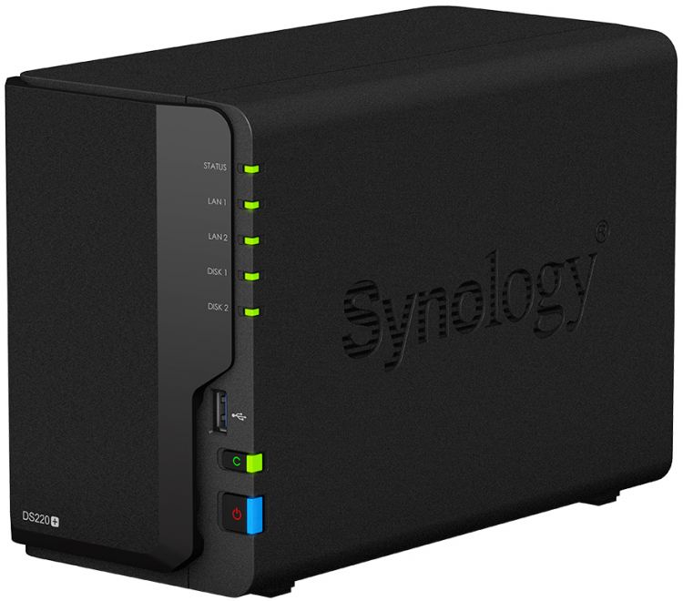 Сетевое хранилище Synology DS220+
Сетевое хранилище Synology DS220+