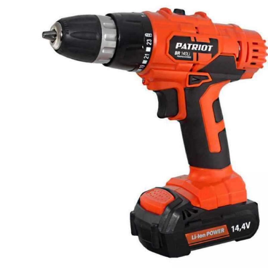 Дрель-шуруповерт аккумуляторная Patriot BR 140Li 180301520
Дрель-шуруповерт аккумуляторная Patriot BR 140Li 180301520