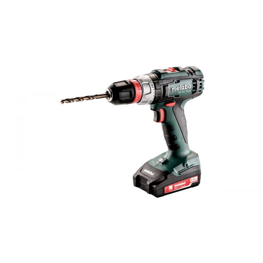 Шуруповерт аккумуляторный Metabo BS 18 L Quick 602320500
Шуруповерт аккумуляторный Metabo BS 18 L Quick 602320500