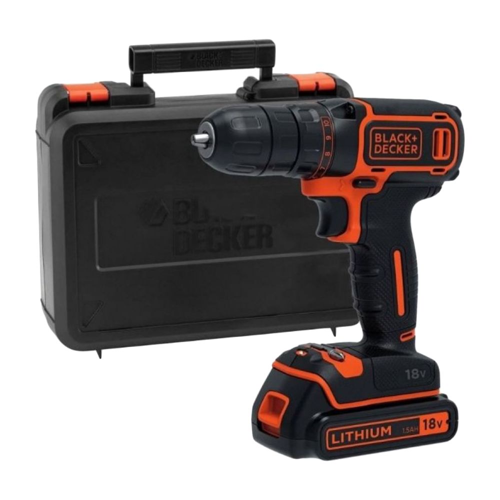 Дрель-шуруповерт аккумуляторная Black & Decker BDCDC18K-QW
Дрель-шуруповерт аккумуляторная Black & Decker BDCDC18K-QW