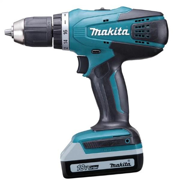 Дрель-шуруповерт Makita DF457DWE аккум. патрон:быстрозажимной (кейс в комплекте)
Дрель-шуруповерт Makita DF457DWE аккум. патрон:быстрозажимной (кейс в комплекте)