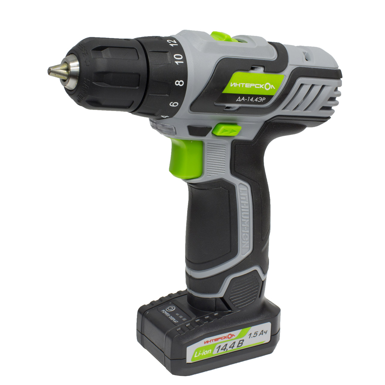 Дрель-шуруповерт Интерскол ДА-14.4ЭР ДМ аккум. патрон:быстрозажимной (кейс в комплекте)
Дрель-шуруповерт Интерскол ДА-14.4ЭР ДМ аккум. патрон:быстрозажимной (кейс в комплекте)