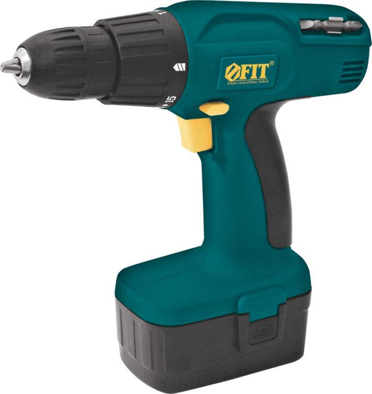 Дрель-шуруповерт аккумуляторная FIT 80202, 12,0 В
Дрель-шуруповерт аккумуляторная FIT 80202, 12,0 В