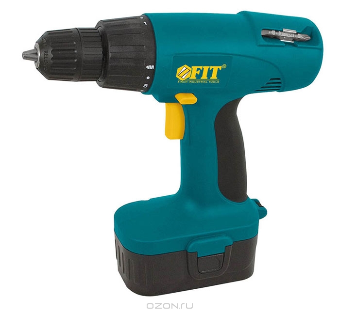 Дрель-шуруповерт аккумуляторная FIT 80204, 14,4 В
Дрель-шуруповерт аккумуляторная FIT 80204, 14,4 В