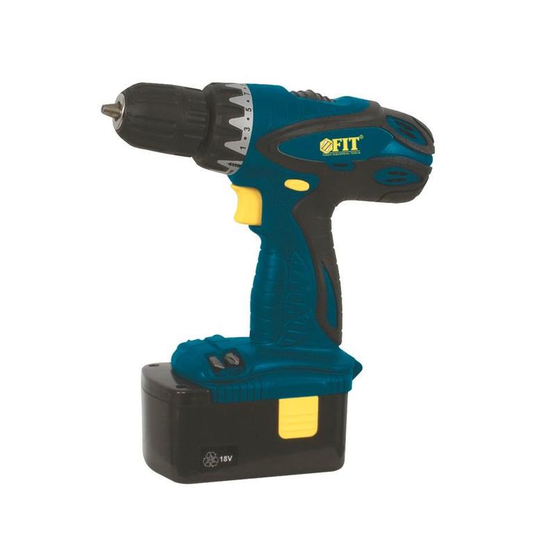 Дрель-шуруповерт аккумуляторная FIT 80176, 18,0 В
Дрель-шуруповерт аккумуляторная FIT 80176, 18,0 В
