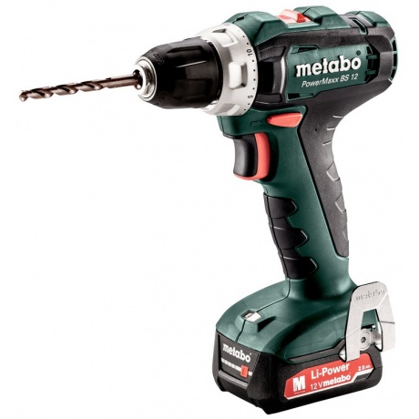 Дрель-шуруповерт аккумуляторная Metabo PowerMaxx BS 12 (601036500)
Дрель-шуруповерт аккумуляторная Metabo PowerMaxx BS 12 (601036500)