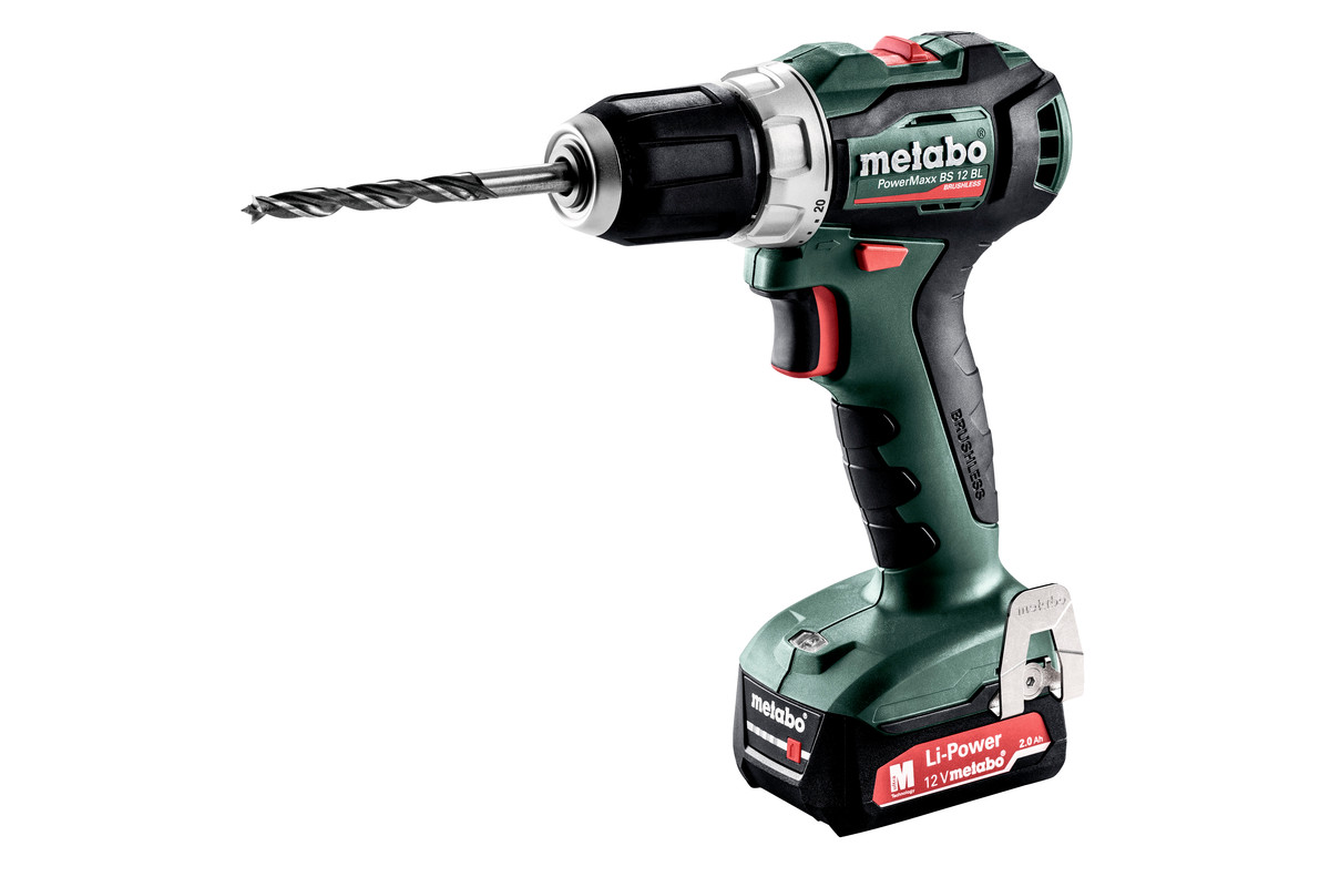 Дрель-шуруповерт аккумуляторная Metabo PowerMaxx BS 12 BL (601038500)
Дрель-шуруповерт аккумуляторная Metabo PowerMaxx BS 12 BL (601038500)