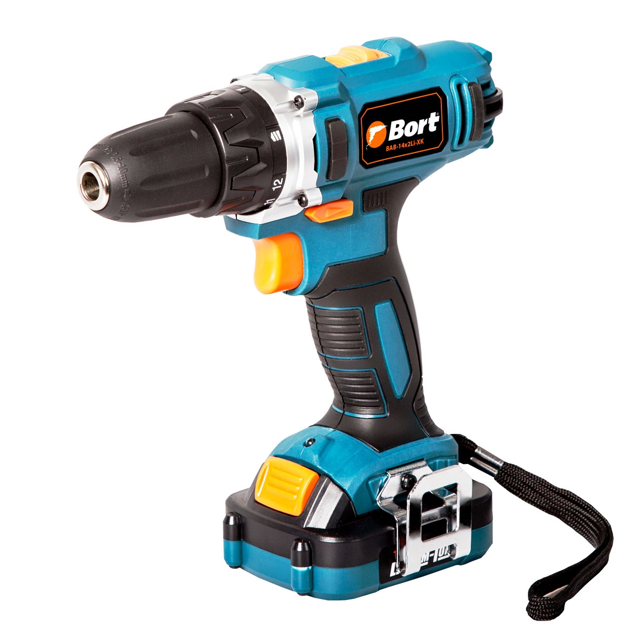 Дрель-шуруповерт аккумуляторная Bort BAB-14x2Li-XK
Дрель-шуруповерт аккумуляторная Bort BAB-14x2Li-XK