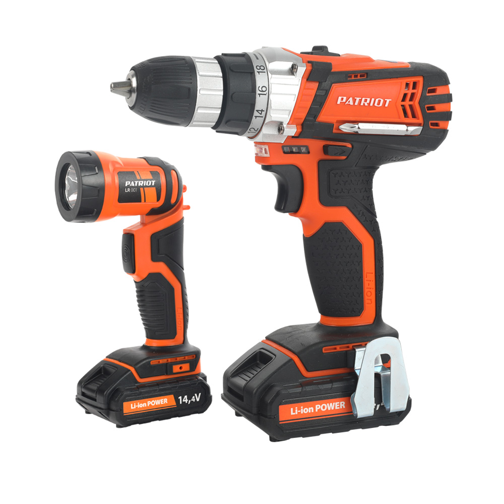 Дрель-шуруповерт аккумуляторная Patriot BR 144Li LED 180201490
Дрель-шуруповерт аккумуляторная Patriot BR 144Li LED 180201490