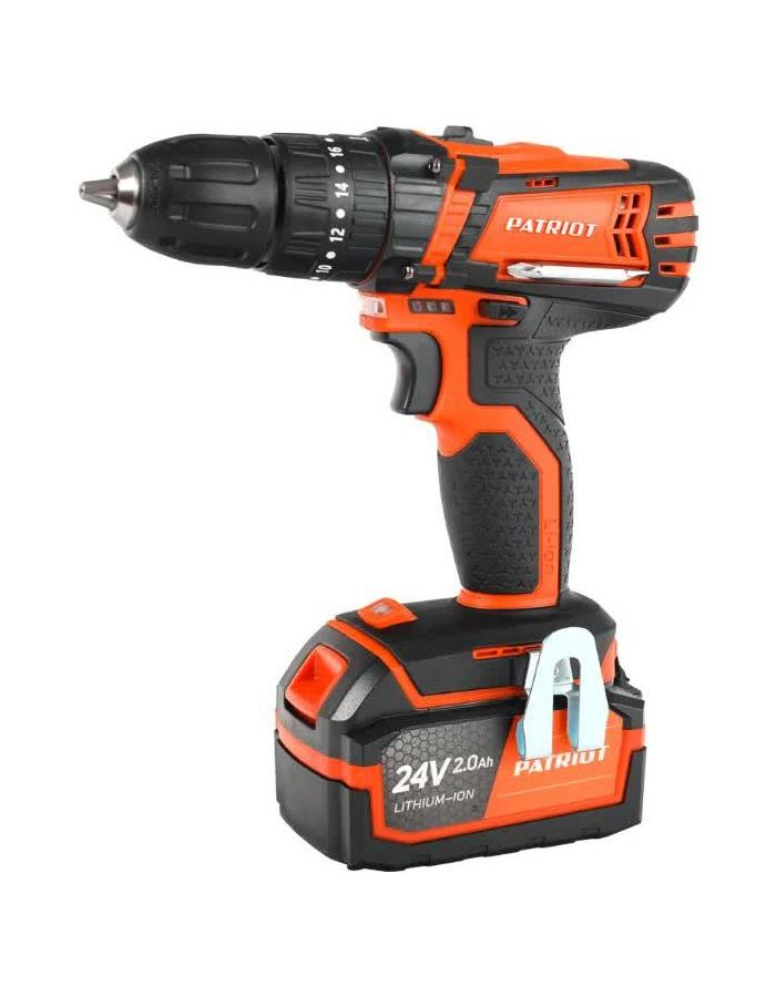 Дрель-шуруповерт аккумуляторная Patriot BR 241ES-H 180201246
Дрель-шуруповерт аккумуляторная Patriot BR 241ES-H 180201246