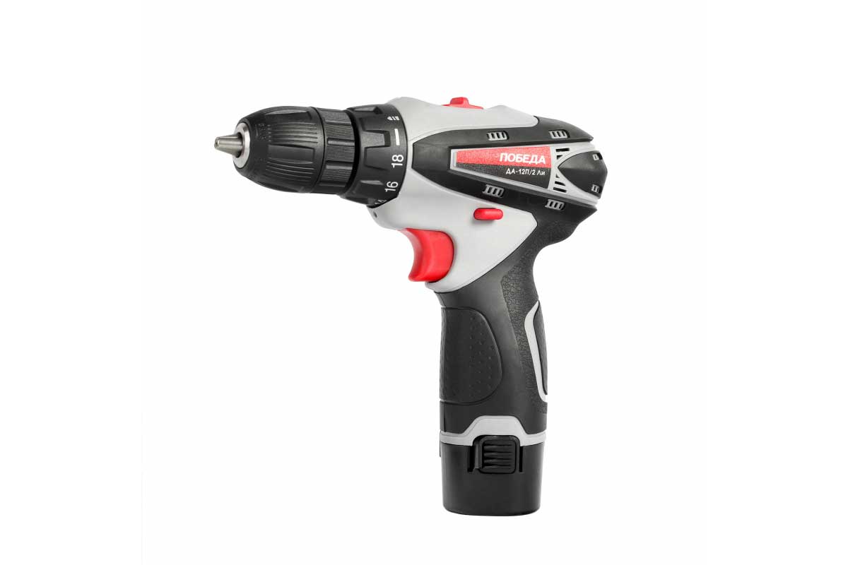Дрель-шуруповерт аккумуляторная Победа ДА-12П/2 Ли
Дрель-шуруповерт аккумуляторная Победа ДА-12П/2 Ли