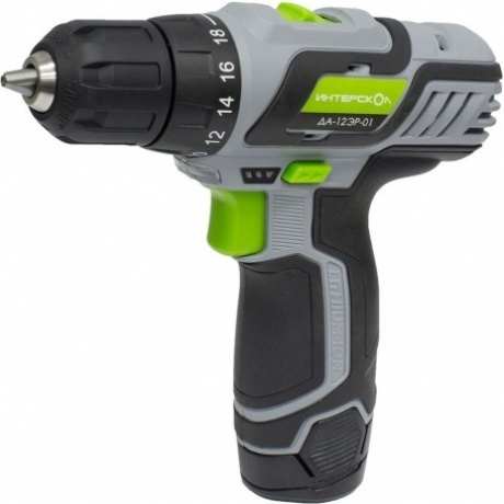 Дрель-шуруповерт аккумуляторная Интерскол ДА-12ЭР (434.2.2.20)
Дрель-шуруповерт аккумуляторная Интерскол ДА-12ЭР (434.2.2.20)