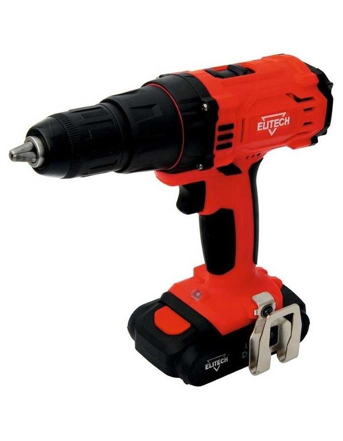 Дрель-шуруповерт аккумуляторная Elitech ДА 18СЛ2 (191617)
Дрель-шуруповерт аккумуляторная Elitech ДА 18СЛ2 (191617)