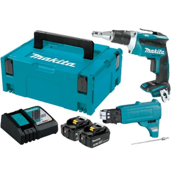 Шуруповерт аккумуляторный Makita DFS452TJX2
Шуруповерт аккумуляторный Makita DFS452TJX2