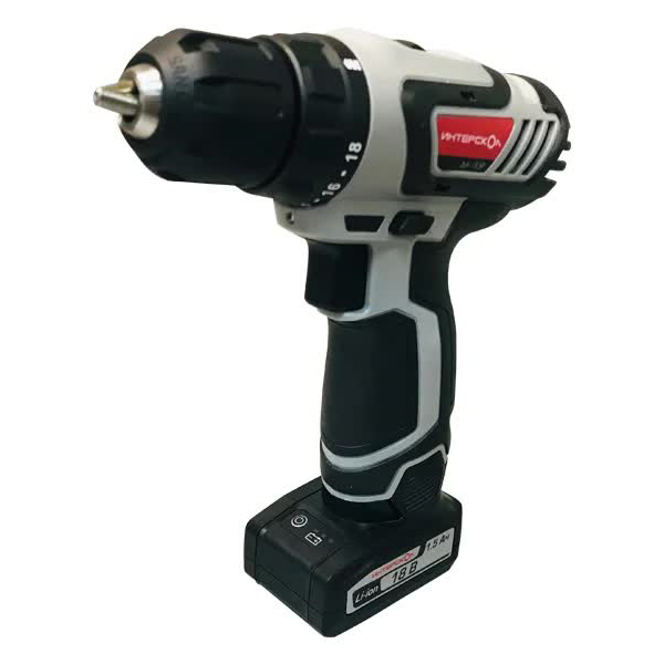 Дрель-шуруповерт аккумуляторная Интерскол ДА-18ЭР (597.0.2.00
Дрель-шуруповерт аккумуляторная Интерскол ДА-18ЭР (597.0.2.00