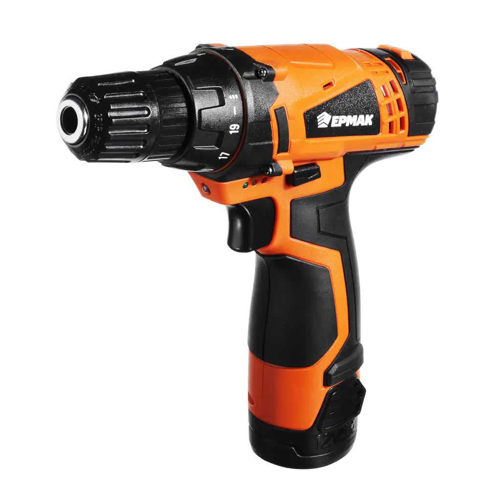 Дрель-шуруповерт аккумуляторная Ермак ДША-12В (646-322)
Дрель-шуруповерт аккумуляторная Ермак ДША-12В (646-322)