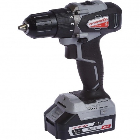 Дрель-шуруповерт аккумуляторная Интерскол ДА-13/18ВК (575.1.2.70)
Дрель-шуруповерт аккумуляторная Интерскол ДА-13/18ВК (575.1.2.70)