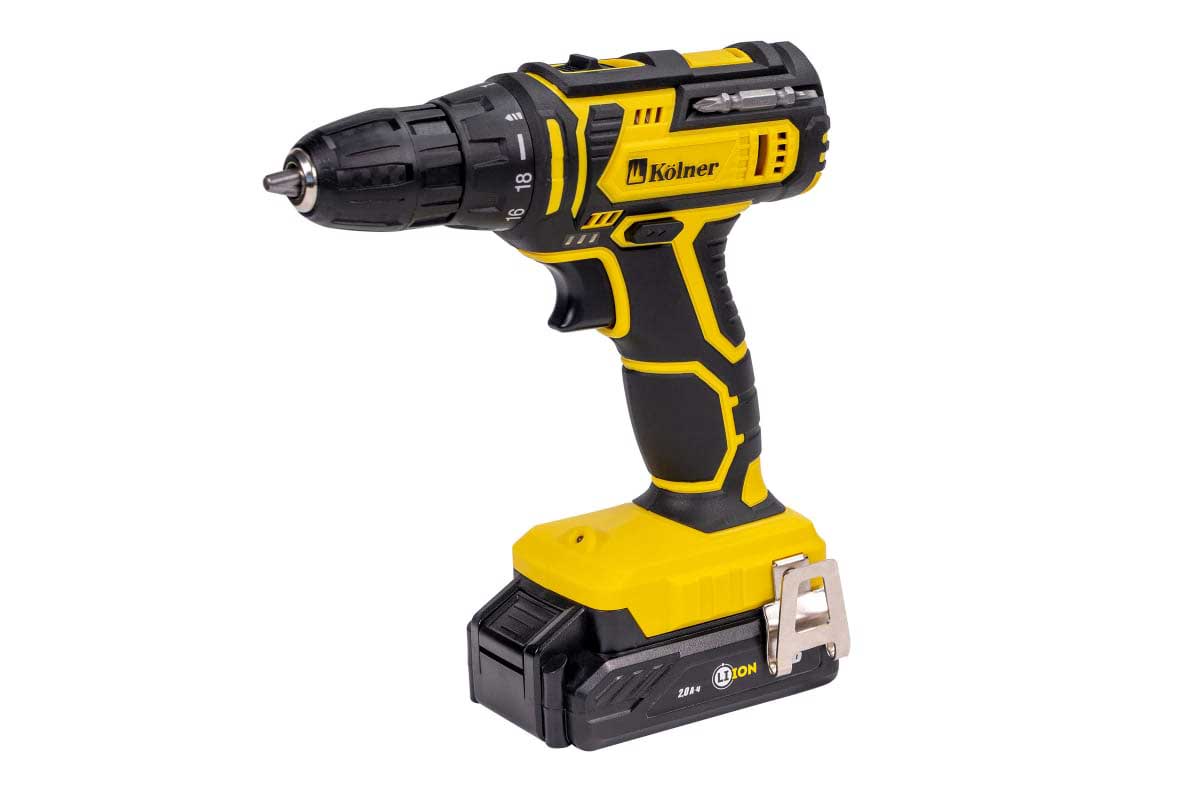 Дрель-шуруповерт аккумуляторная Kolner KCD 16L
Дрель-шуруповерт аккумуляторная Kolner KCD 16L