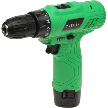 Дрель-шуруповерт аккумуляторная Zitrek Green 12-Li-ion (12В, Li-ion аккумулятор, бита)
Дрель-шуруповерт аккумуляторная Zitrek Green 12-Li-ion (12В, Li-ion аккумулятор, бита)
