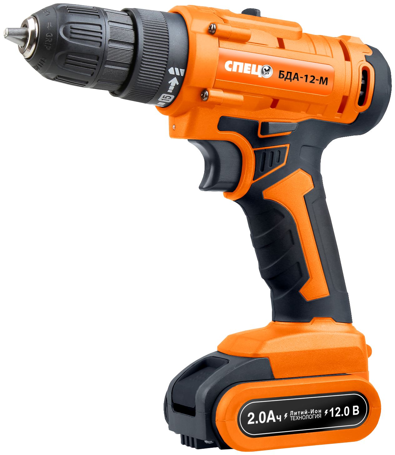 Дрель аккумуляторная СПЕЦ БДА-12-М, 12В, 2 аккумулятора 2,0Ач
Дрель аккумуляторная СПЕЦ БДА-12-М, 12В, 2 аккумулятора 2,0Ач