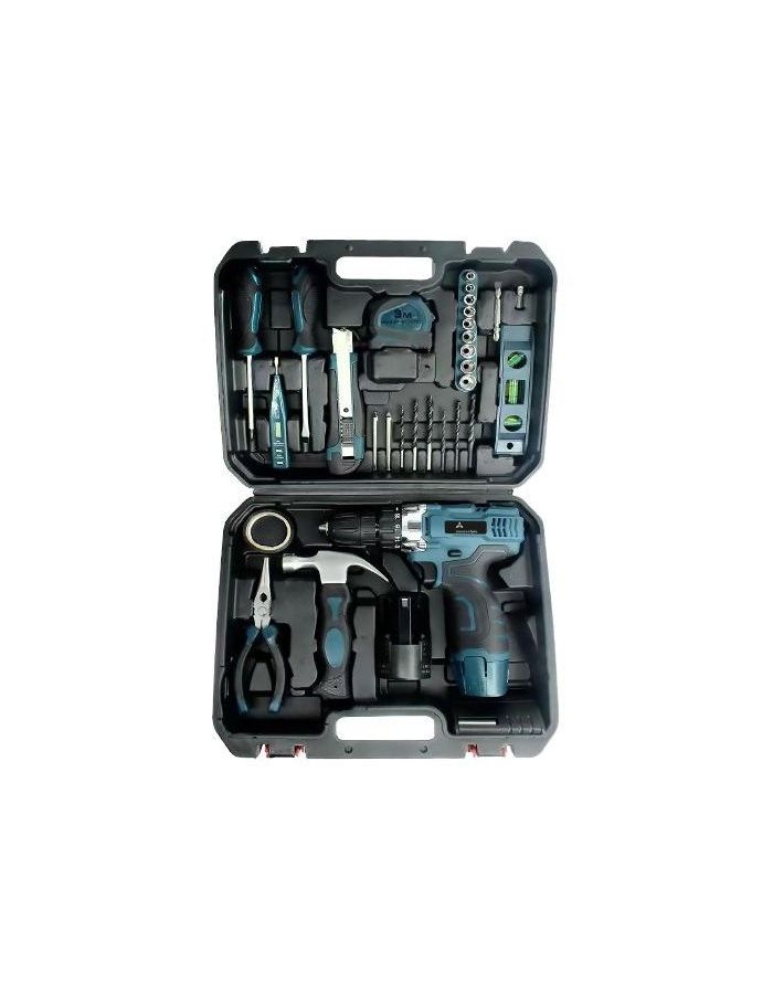 Дрель-шуруповерт аккумуляторная в кейсе с набором ручных инструментов "HOME MASTER" ECD-A/12-25/HMS
Дрель-шуруповерт аккумуляторная в кейсе с набором ручных инструментов "HOME MASTER" ECD-A/12-25/HMS
