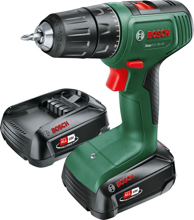 Аккумуляторная дрель-шуруповерт Bosch Easydrill 18V-40 06039D8002
Аккумуляторная дрель-шуруповерт Bosch Easydrill 18V-40 06039D8002