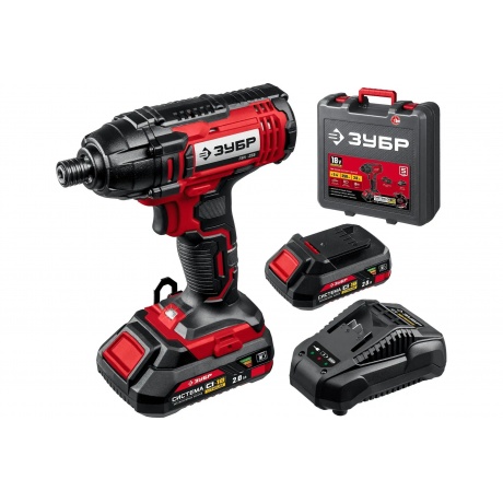 Винтоверт ударный, кейс (ГВЛ-255-22) ЗУБР С1-18, 18 В, 250 Н·м, 2 АКБ (2 А·ч)
Винтоверт ударный, кейс (ГВЛ-255-22) ЗУБР С1-18, 18 В, 250 Н·м, 2 АКБ (2 А·ч)