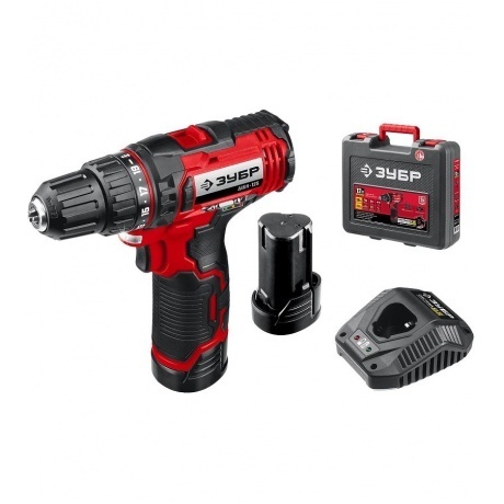 Дрель-шуруповерт ЗУБР С1-12, 12 В, 30 Н·м, 2 АКБ (2 А·ч),кейс (ДШЛ-125-22)
Дрель-шуруповерт ЗУБР С1-12, 12 В, 30 Н·м, 2 АКБ (2 А·ч),кейс (ДШЛ-125-22)