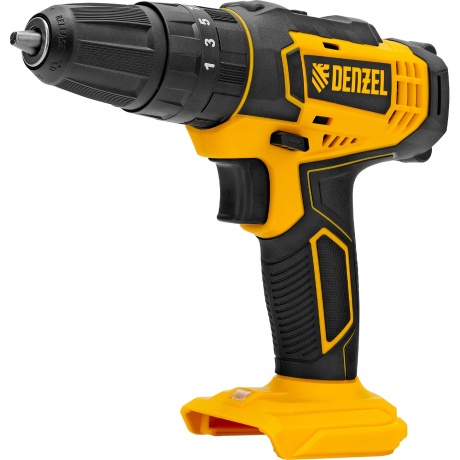 Дрель-шуруповерт аккумуляторная ударная CID-18-0, Li-Ion, 18 В Denzel
Дрель-шуруповерт аккумуляторная ударная CID-18-0, Li-Ion, 18 В Denzel