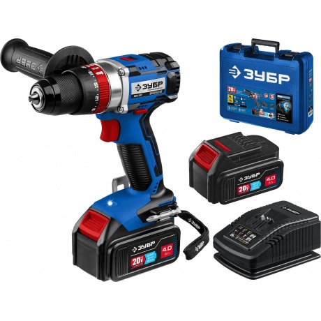 Дрель-шуруповерт ЗУБР Т7, 20 В, 70 Н·м, 2 АКБ (4 А·ч), бесщеточная ударная, кейс, Профессионал (DBS-201-42)
Дрель-шуруповерт ЗУБР Т7, 20 В, 70 Н·м, 2 АКБ (4 А·ч), бесщеточная ударная, кейс, Профессионал (DBS-201-42)