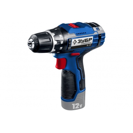 Дрель-шуруповерт ЗУБР 12 В, 40 Н·м, без АКБ (тип Т7), Профессионал (DL-121)
Дрель-шуруповерт ЗУБР 12 В, 40 Н·м, без АКБ (тип Т7), Профессионал (DL-121)