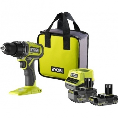 Дрель-шуруповерт Ryobi 18В RDD18-2C42S 5133005521
Дрель-шуруповерт Ryobi 18В RDD18-2C42S 5133005521