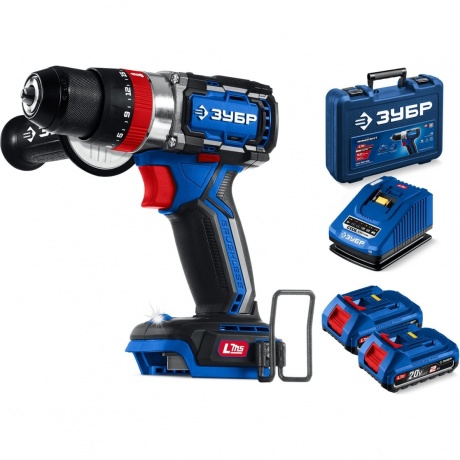 Дрель-шуруповерт ЗУБР 20 В, 70 Н·м, 2 АКБ LMS (2 А·ч), бесщеточная ударная, кейс, ПРОФЕССИОНАЛ (DBS-70-22)
Дрель-шуруповерт ЗУБР 20 В, 70 Н·м, 2 АКБ LMS (2 А·ч), бесщеточная ударная, кейс, ПРОФЕССИОНАЛ (DBS-70-22)