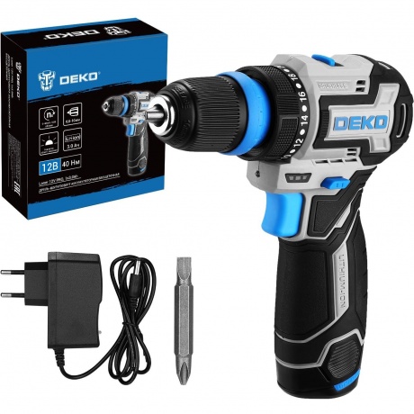 Дрель-шуруповерт Deko Loner 12V Pro аккум. патрон:быстрозажимной (кейс в комплекте) (085-1121)
Дрель-шуруповерт Deko Loner 12V Pro аккум. патрон:быстрозажимной (кейс в комплекте) (085-1121)