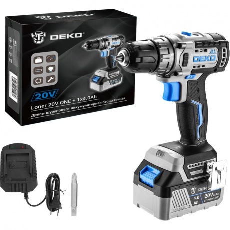 Дрель-шуруповерт Deko Loner 20V One аккум. патрон:быстрозажимной (085-1004)
Дрель-шуруповерт Deko Loner 20V One аккум. патрон:быстрозажимной (085-1004)