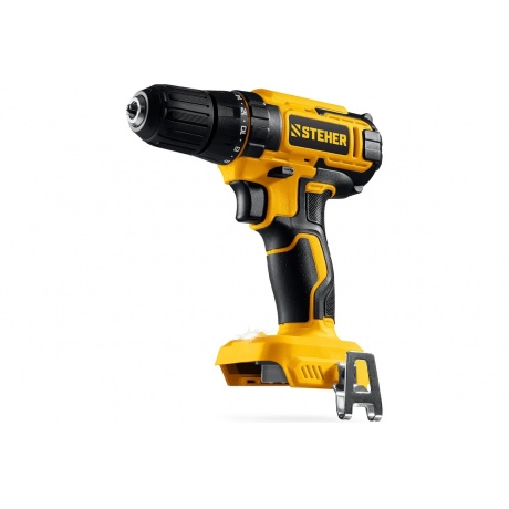 Дрель-шуруповерт STEHER 20 В, 40 Н·м, без АКБ (LMS), (CD-40)
Дрель-шуруповерт STEHER 20 В, 40 Н·м, без АКБ (LMS), (CD-40)