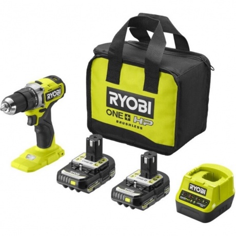 Дрель-шуруповерт ударная бесщеточная Ryobi ONE+ RPD18C-220S 5133004982
Дрель-шуруповерт ударная бесщеточная Ryobi ONE+ RPD18C-220S 5133004982