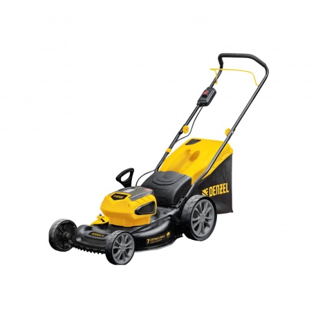 Газонокосилка аккумуляторная бесщет. RLM450-36, Li-ion, 36 В, 4 Ач, 450 мм, травосб. 40 л. Denzel
Газонокосилка аккумуляторная бесщет. RLM450-36, Li-ion, 36 В, 4 Ач, 450 мм, травосб. 40 л. Denzel