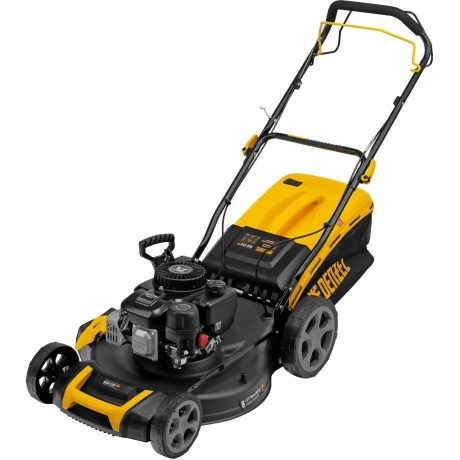 Газонокосилка бензиновая GLR-460SP-ZS, 149 см3, ширина 46 см, привод, травосборник 65 л Denzel
Газонокосилка бензиновая GLR-460SP-ZS, 149 см3, ширина 46 см, привод, травосборник 65 л Denzel