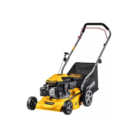 Газонокосилка бензиновая STEHER 410 мм, 3.5 л.с. (GLM-410)
Газонокосилка бензиновая STEHER 410 мм, 3.5 л.с. (GLM-410)